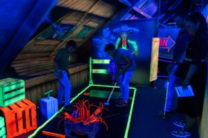 Glowgolf met het gezin 2