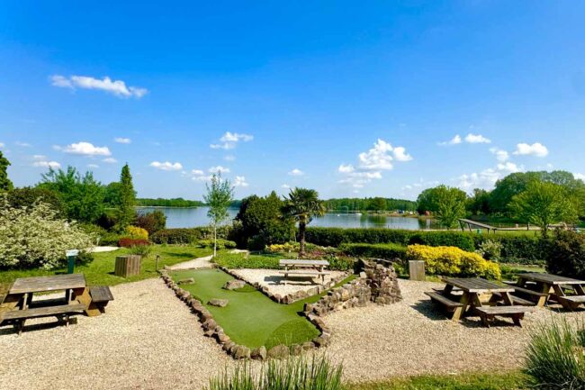 Minigolf USA uitzicht