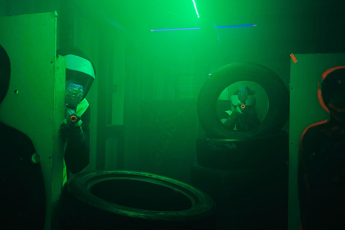 GelblasterPaintball 2.0 binnen 2