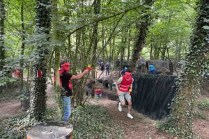 GelblasterPaintball 2.0 buiten bos