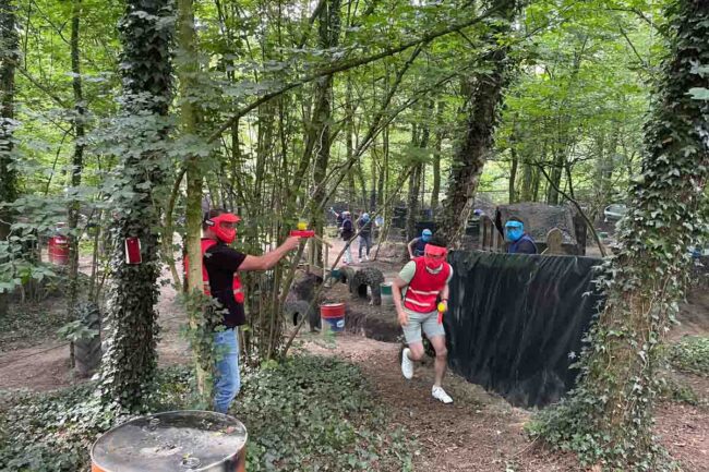 GelblasterPaintball 2.0 buiten bos