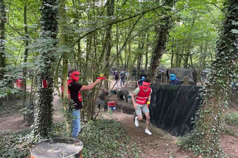 GelblasterPaintball 2.0 buiten bos