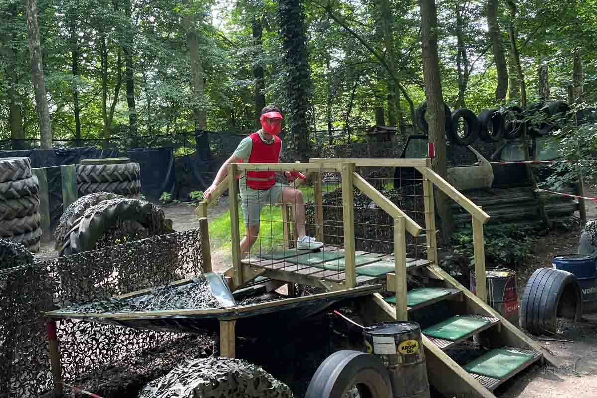 GelblasterPaintball 2.0 buiten brug