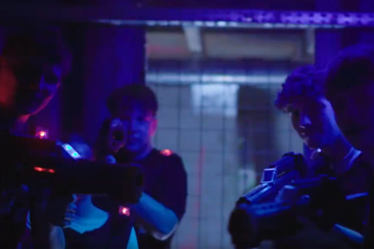 Lasergame Zombie mode