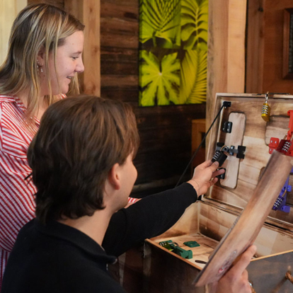 Escape Box spelen open box