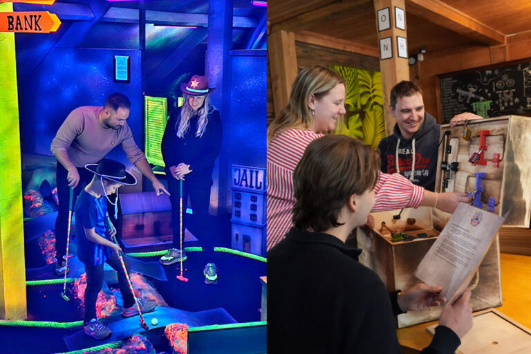 Gezinsdeal twee activiteiten