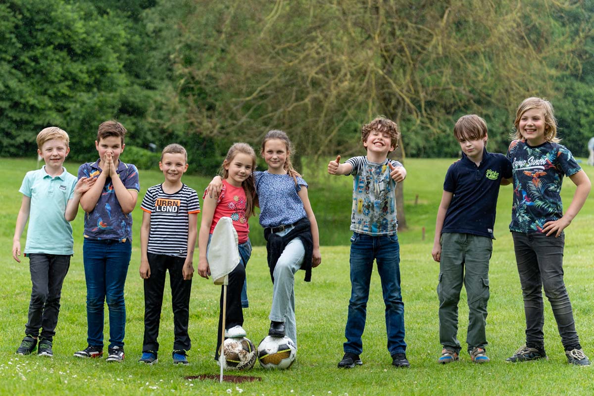 Kinderfeestje groep kinderen