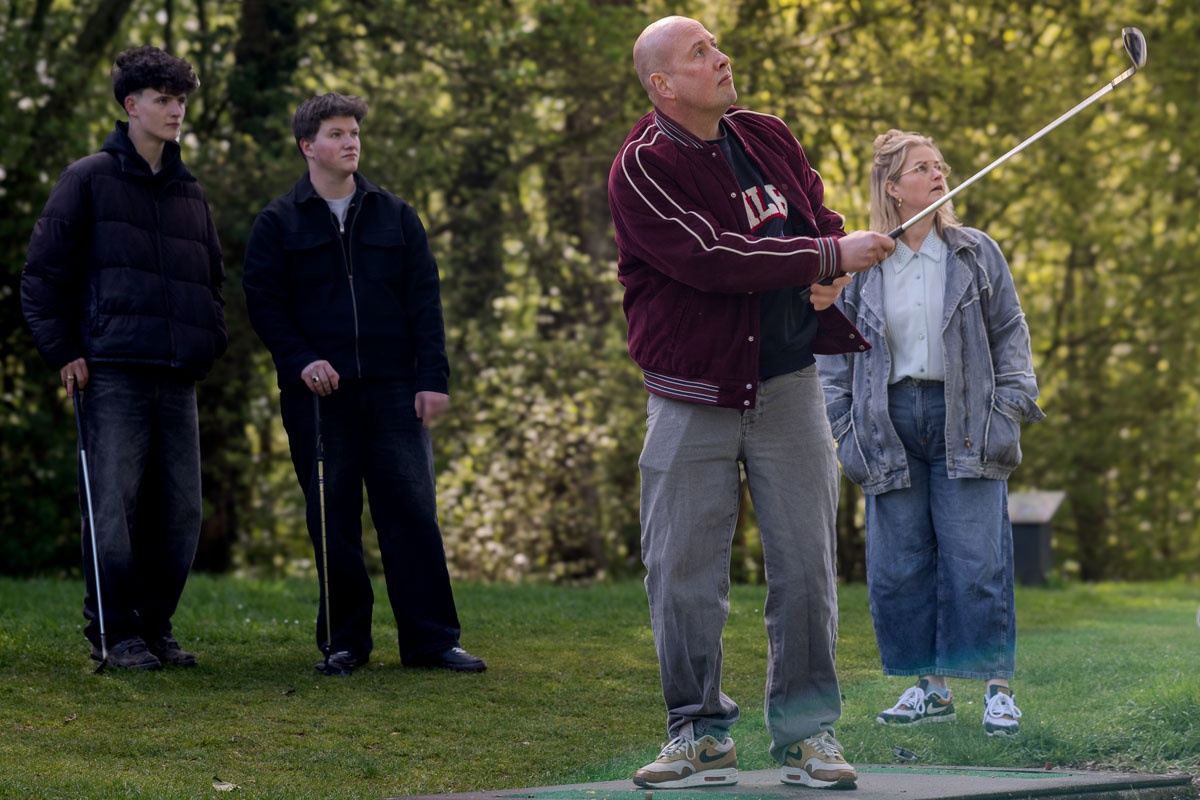 Pitch&Putt afslag op de baan