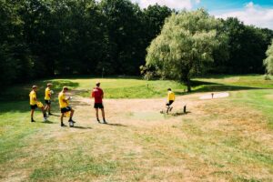 SC Cambuur Voetgolf op de baan